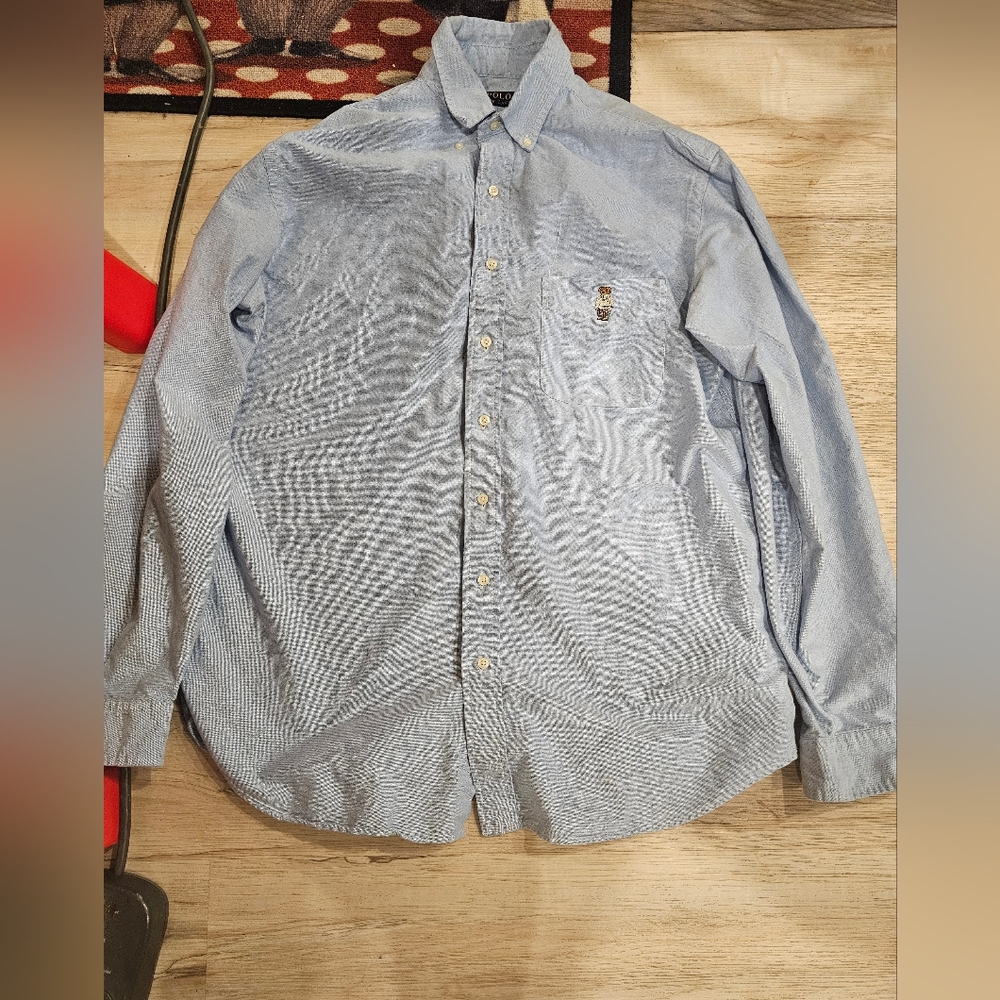 Polo Bear Oxford Shirt Large Tall